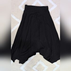 Athleta Black A-Line Skirt